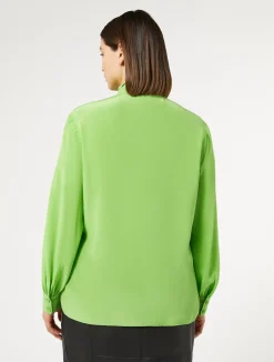 New Marina Rinaldi Silk shirt LIME