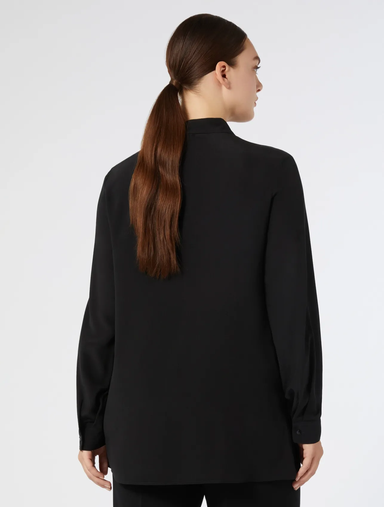 Online Marina Rinaldi Silk shirt BLACK