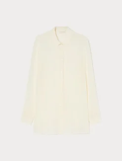 Sale Marina Rinaldi Silk shirt WHITE