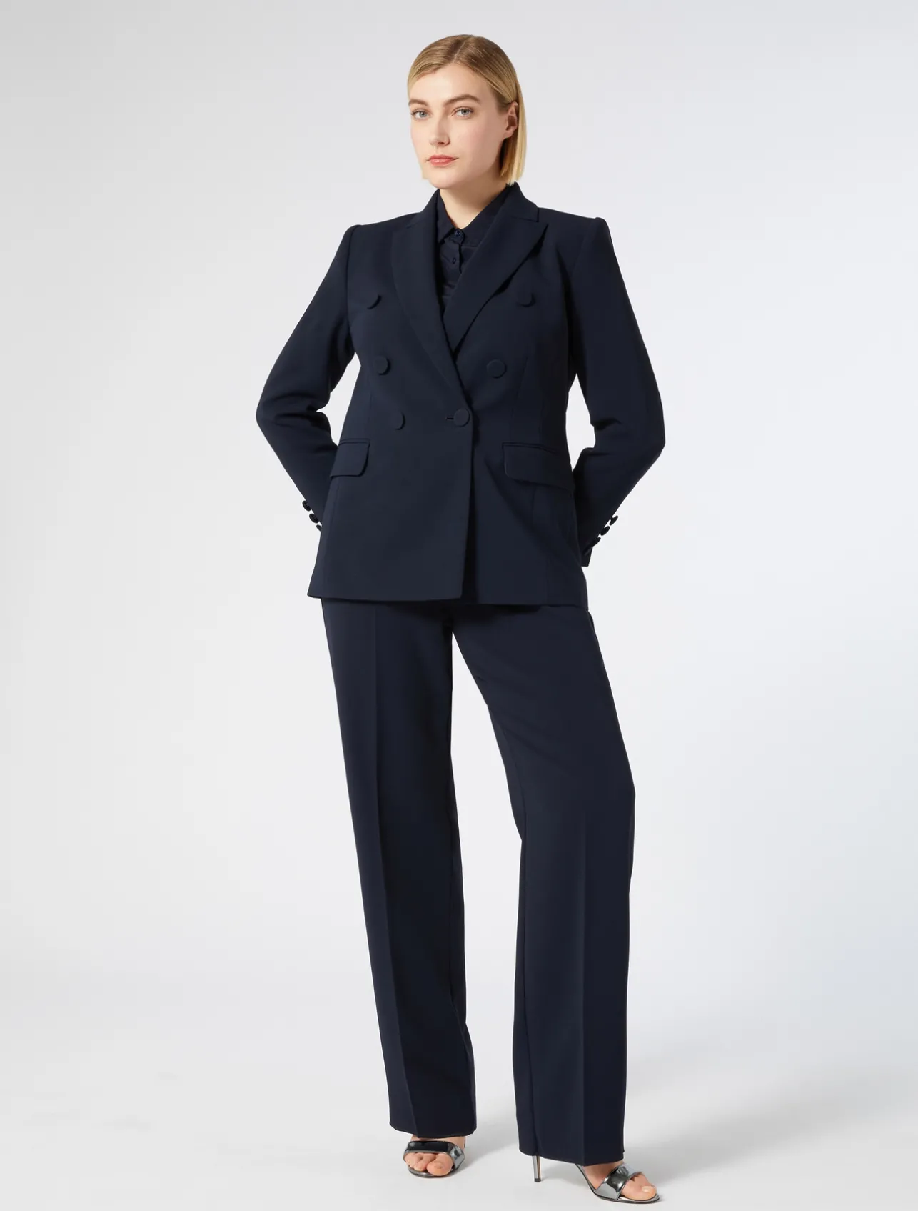 Clearance Marina Rinaldi Silk shirt CORNFLOWERBLUE