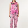 New Marina Rinaldi Silk twill trousers PINK