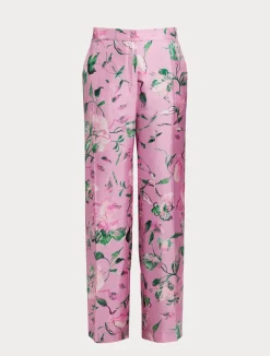 New Marina Rinaldi Silk twill trousers PINK