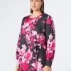 Best Marina Rinaldi Silk twill tunic BLACK