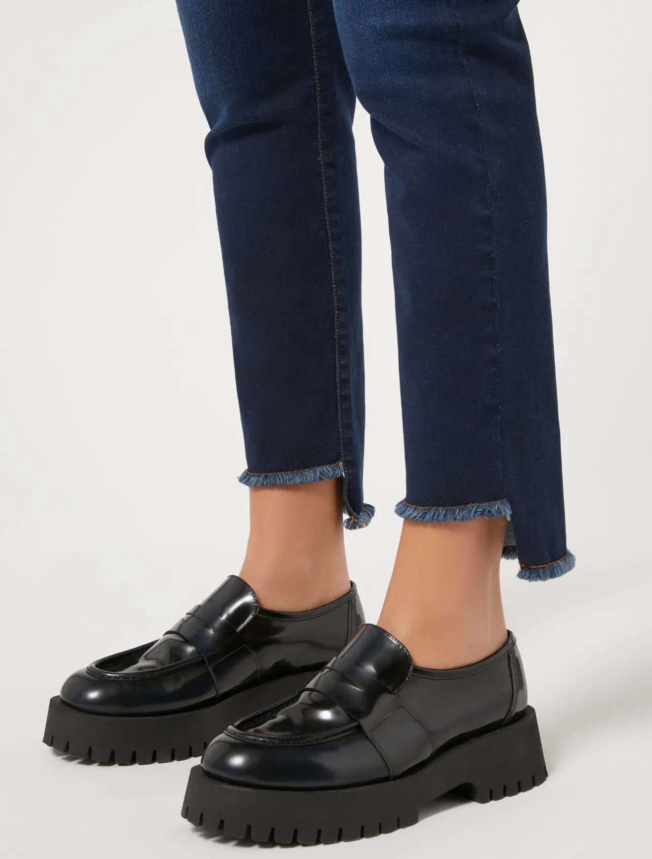 Discount Marina Rinaldi Slim fit jeans in indigo denim NAVY