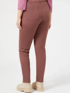 Clearance Marina Rinaldi Slim jersey trousers FARD