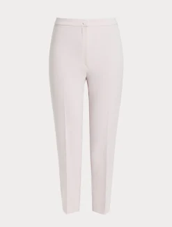 Clearance Marina Rinaldi Slim triacetate cady trousers PINK