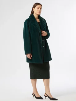 Best Marina Rinaldi Soft textured coat DARKGREEN