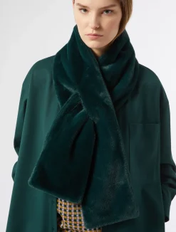 Hot Marina Rinaldi Soft textured scarf DARKGREEN