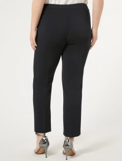 New Marina Rinaldi Stretch cady trousers ULTRAMARINE
