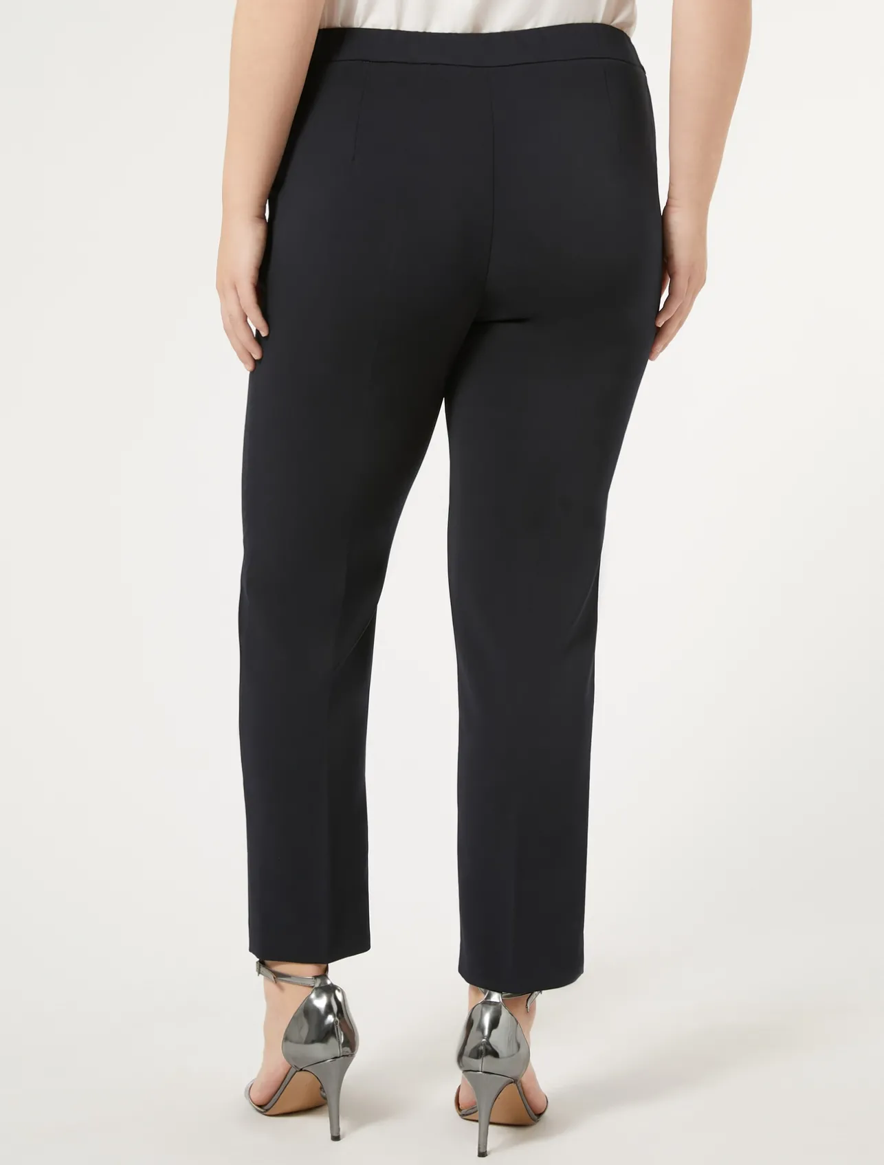 New Marina Rinaldi Stretch cady trousers ULTRAMARINE