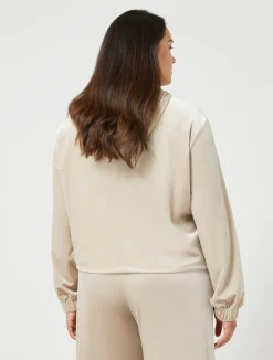 Clearance Marina Rinaldi Stretch chenille jacket LIGHTGREY