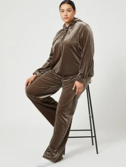 Outlet Marina Rinaldi Stretch chenille jacket STONE