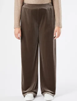 Hot Marina Rinaldi Stretch chenille trousers STONE
