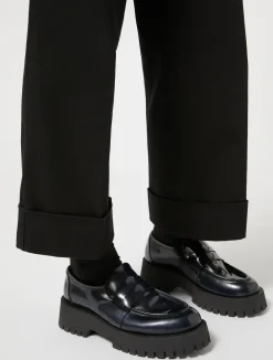 Outlet Marina Rinaldi Stretch cotton bull denim jeans BLACK