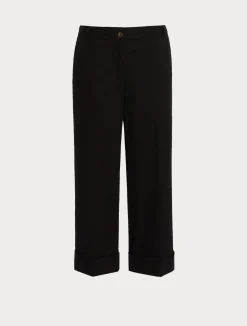 Outlet Marina Rinaldi Stretch cotton bull denim jeans BLACK
