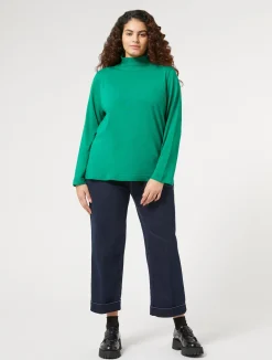 New Marina Rinaldi Stretch cotton denim jeans BLUEJEANS