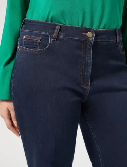 New Marina Rinaldi Stretch cotton denim jeans BLUEJEANS