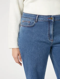 Fashion Marina Rinaldi Stretch cotton denim jeans BLUEJEANS