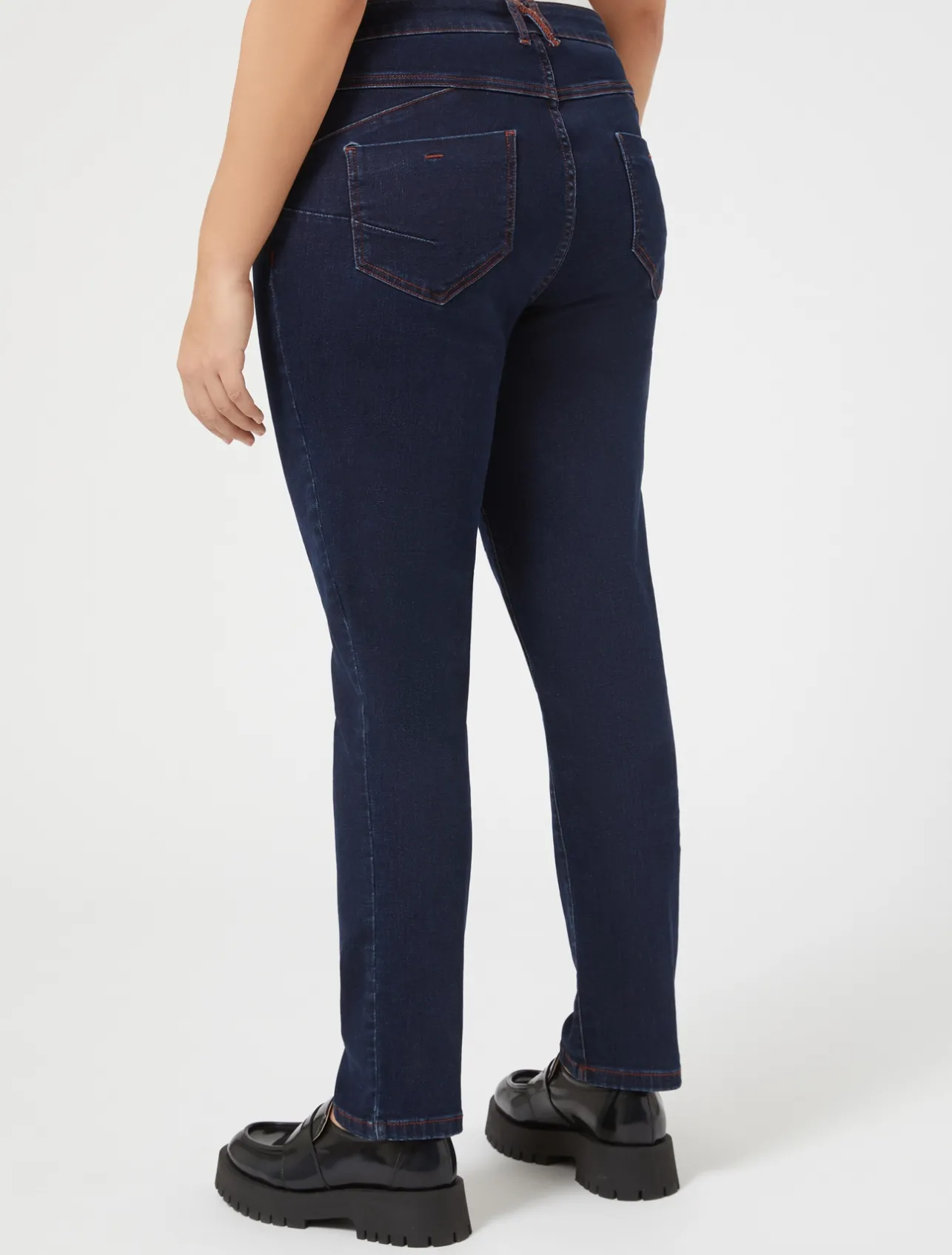 Best Marina Rinaldi Stretch cotton denim jeans BLUEJEANS