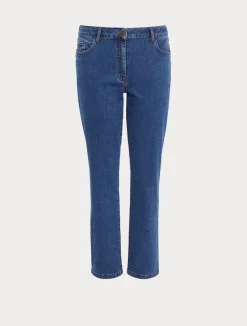 Online Marina Rinaldi Stretch cotton denim jeans BLUEJEANS