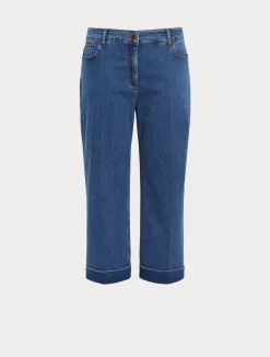 Fashion Marina Rinaldi Stretch cotton denim jeans BLUEJEANS
