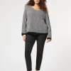 New Marina Rinaldi Stretch cotton denim jeggings BLACK