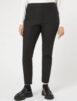 New Marina Rinaldi Stretch cotton denim jeggings BLACK