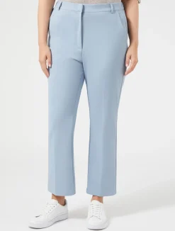 Online Marina Rinaldi Stretch cotton-blend trousers AVIO