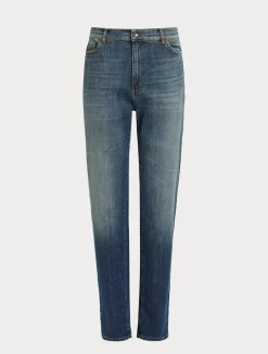 Sale Marina Rinaldi Stretch denim regular jeans NAVY