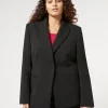 Clearance Marina Rinaldi Stretch jersey blazer BLACK