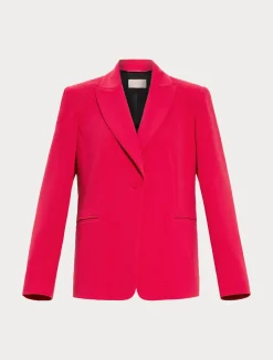 Online Marina Rinaldi Stretch jersey blazer FUCHSIA