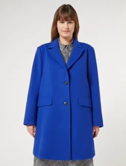Online Marina Rinaldi Stretch jersey coat CHINABLUE