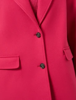 Discount Marina Rinaldi Stretch jersey coat SHOCKINGPINK