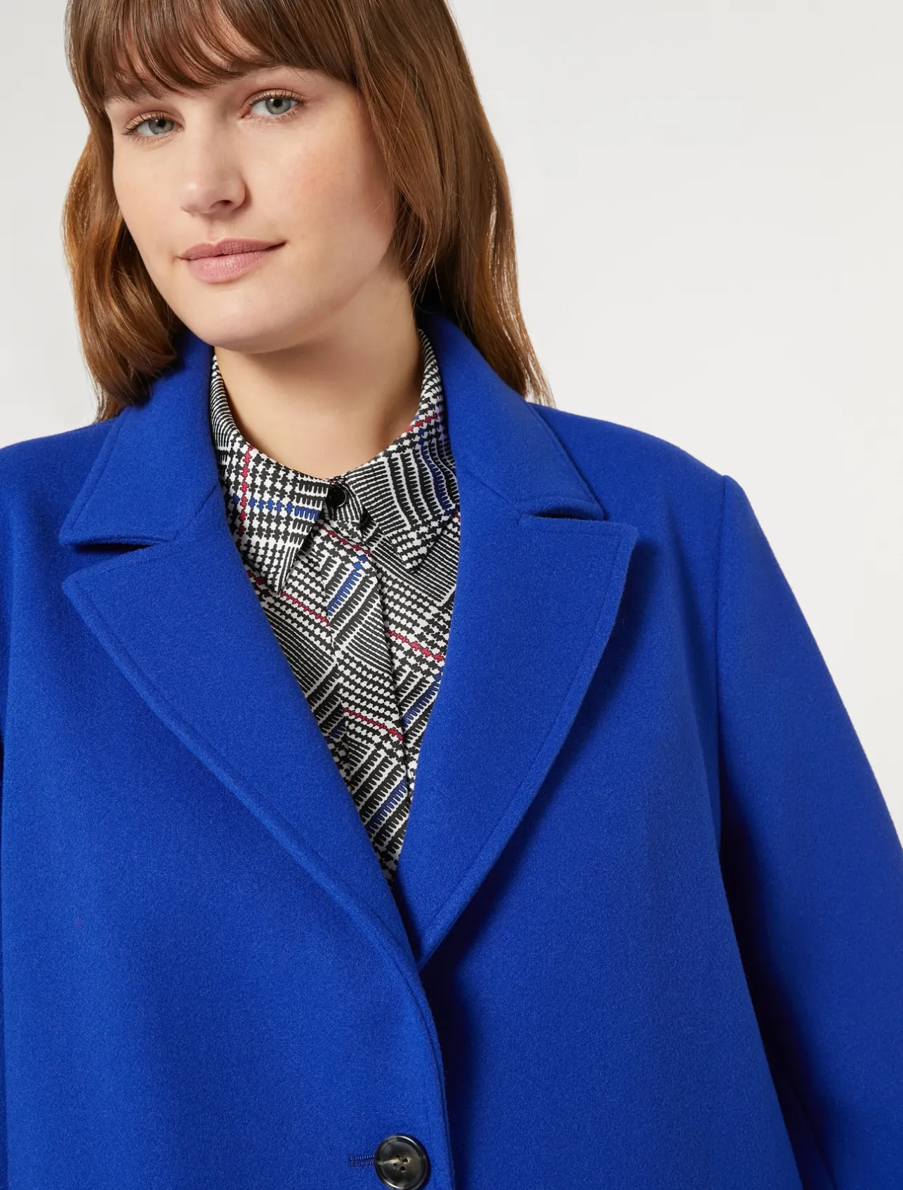 Online Marina Rinaldi Stretch jersey coat CHINABLUE