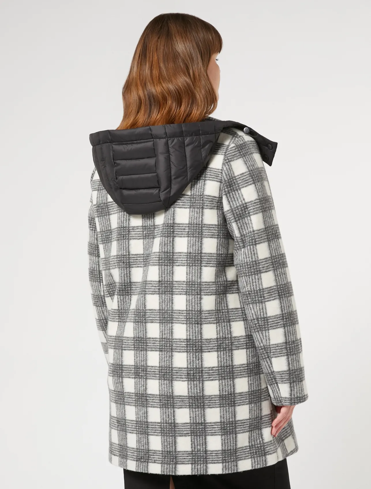 Fashion Marina Rinaldi Stretch jersey coat WHITE