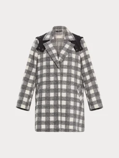 Fashion Marina Rinaldi Stretch jersey coat WHITE