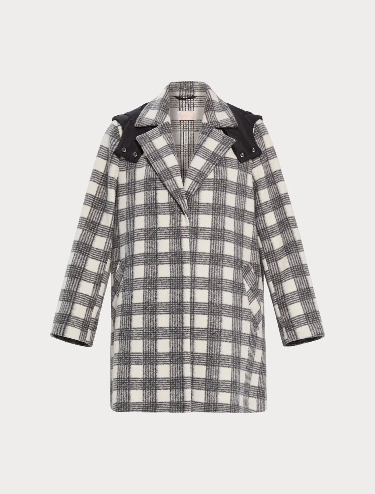 Fashion Marina Rinaldi Stretch jersey coat WHITE
