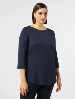 Online Marina Rinaldi Stretch jersey T-shirt MIDNIGHTBLUE