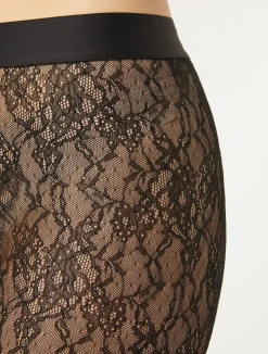 New Marina Rinaldi Stretch lace leggings BLACK