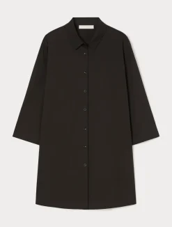 Hot Marina Rinaldi Stretch poplin shirt BLACK