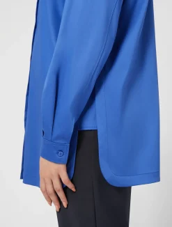 Hot Marina Rinaldi Stretch satin shirt CHINABLUE