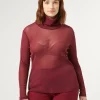 Clearance Marina Rinaldi Stretch tulle turtleneck RUBY
