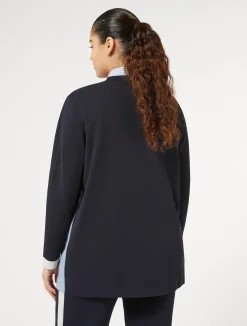 Best Marina Rinaldi Stretch viscose cardigan MIDNIGHTBLUE
