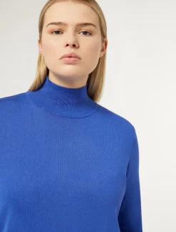 Best Marina Rinaldi Stretch viscose dress CORNFLOWERBLUE