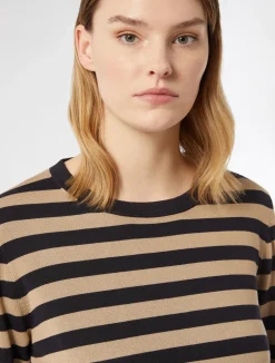 Online Marina Rinaldi Stretch viscose jumper MIDNIGHTBLUE
