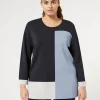 Hot Marina Rinaldi Stretch viscose sweater MIDNIGHTBLUE