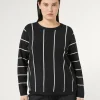 Outlet Marina Rinaldi Stretch viscose sweater ULTRAMARINE