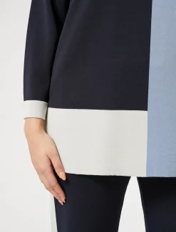 Hot Marina Rinaldi Stretch viscose sweater MIDNIGHTBLUE
