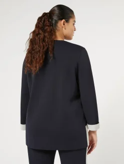 Hot Marina Rinaldi Stretch viscose sweater MIDNIGHTBLUE