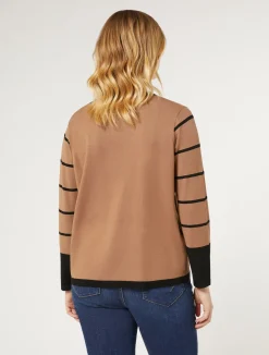 Hot Marina Rinaldi Stretch viscose sweater BISCUIT